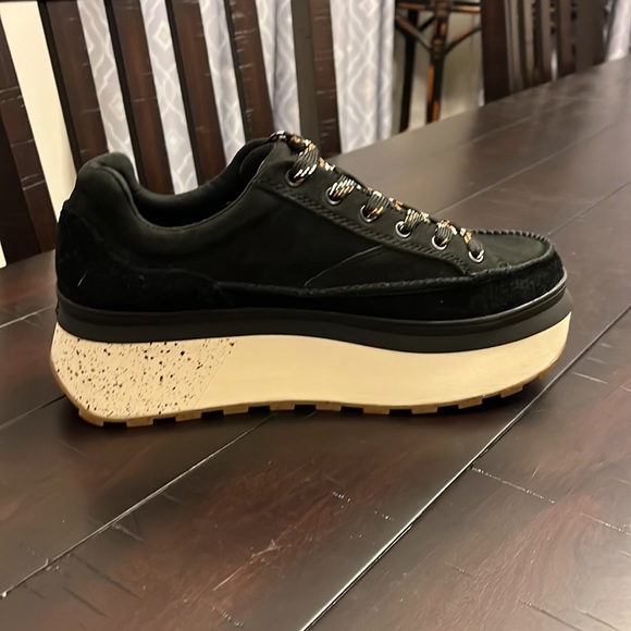 Ugg Australia Marin Lace Platform Shoes Sneakers black new Women’s Sizes - Picture 6 of 11